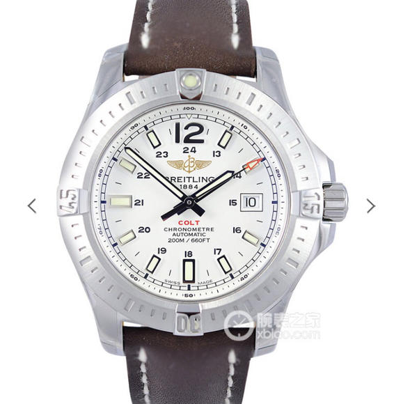 GF Breitling Challenger Colt Automatic Belt Watch Automatic Mechanical Movement Men's Watch - Trykk på bildet for å lukke