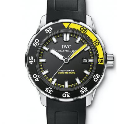 IWC Ocean Series IW356802 original authentic open mold men's watch automatic mechanical movement silicone strap - Trykk på bildet for å lukke