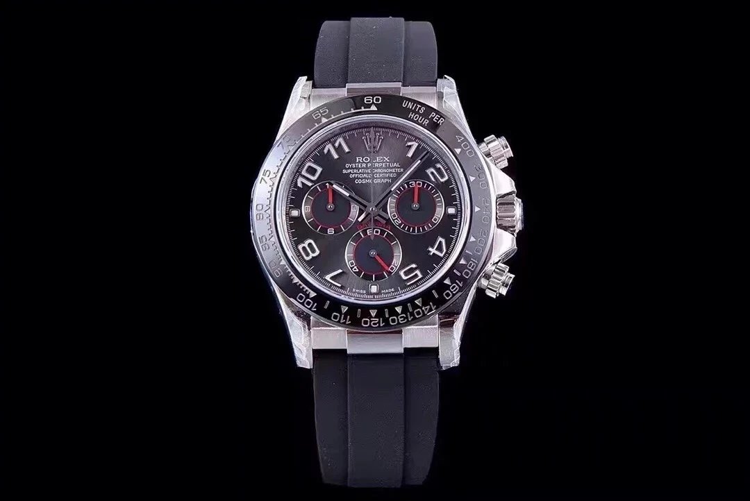 2017 Barcelona new Rolex Cosmograph Daytona series JH factory production style automatic mechanical men's watch - Trykk på bildet for å lukke