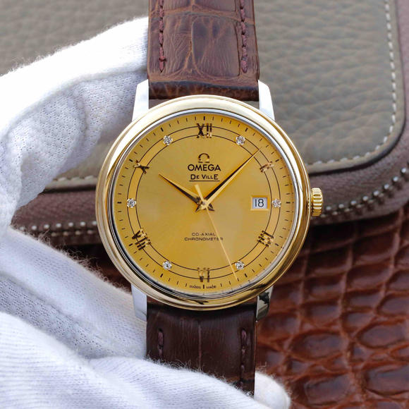 BP Factory Rolex Cosmograph Daytona 7750 Automatic Mechanical Watch in 18k Gold - Trykk på bildet for å lukke