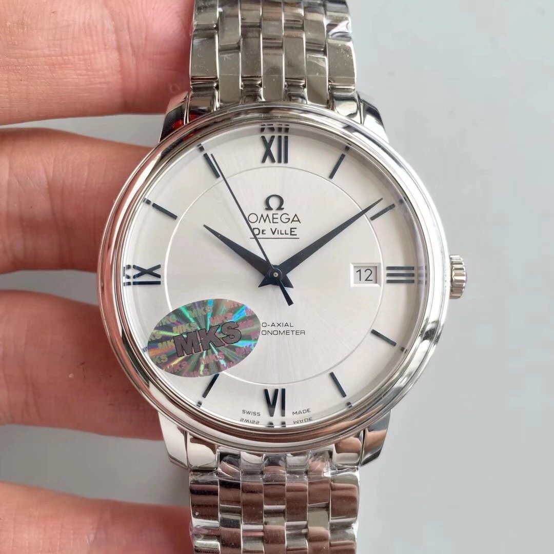 Omega v7 version of the De Ville series 431.33.41.21.03.001 mechanical men's watch. - Trykk på bildet for å lukke