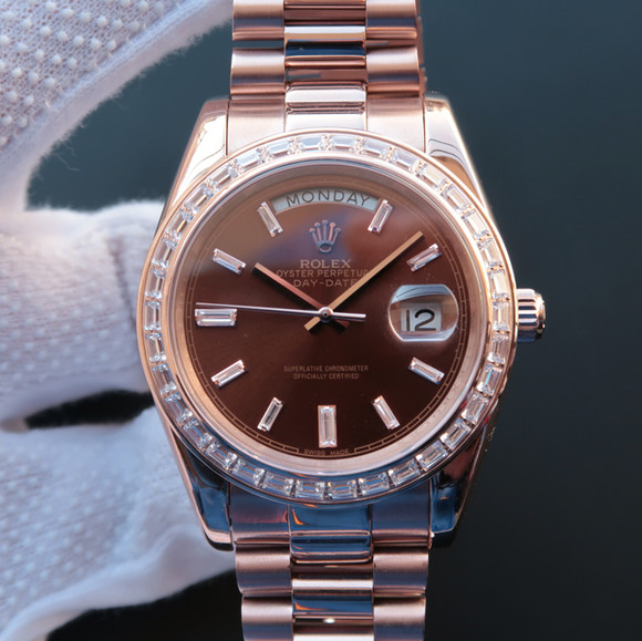 Rolex Datejust Day-Date 218399 mechanical men's watch. - Trykk på bildet for å lukke