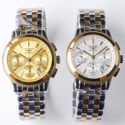 Produced by TW Taiwan Factory, Longines Army Flag L4.803.4 series. The original mold opens 1:1 to restore every detail of the original product. Gold, white surface - Trykk på bildet for å lukke