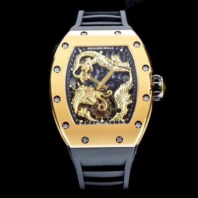 TW factory RICHARD MILLE manages RM057 Jackie Chan Panlong tourbillon watch! Boldly use new performance materials - Trykk på bildet for å lukke
