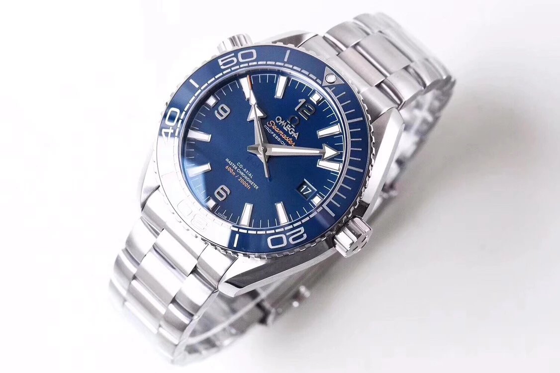 VS Factory Omega Ceramic Ocean Universe 600m Men's Mechanical Watch "Deep Sea Red and Blue" - Trykk på bildet for å lukke