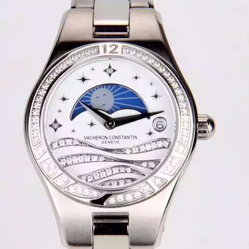 Vacheron Constantin Legacy Collection limited edition female watch with quartz movement. - Trykk på bildet for å lukke