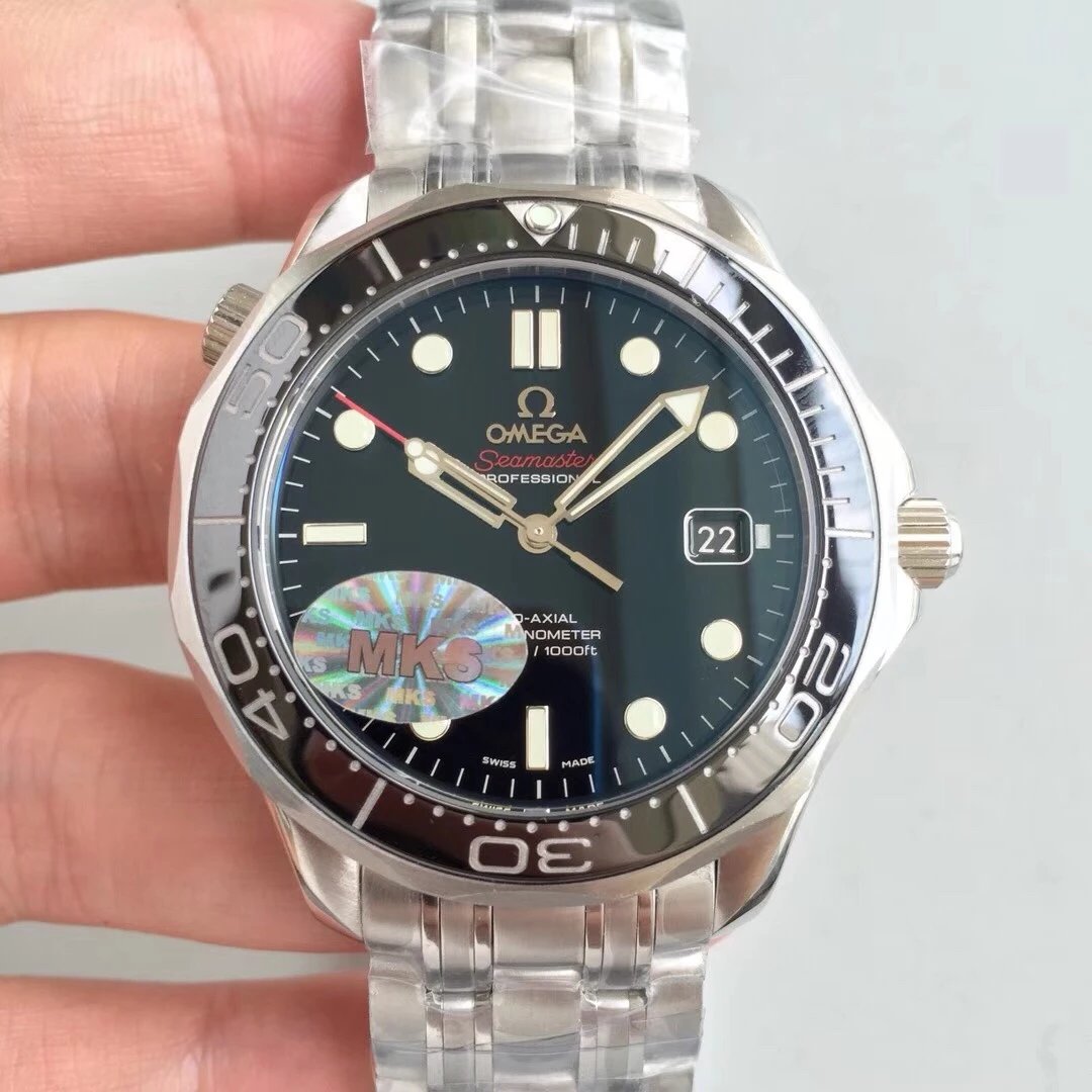 MKS klassisk produkt --- Omega Seamaster 300M series watch Automatisk svingete bevegelse Herreklokke - Trykk på bildet for å lukke