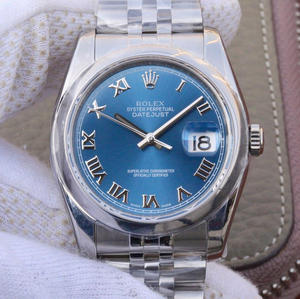 Uma cópia do relógio Rolex DATEJUST 116200 da fábrica AR, a versão mais perfeita