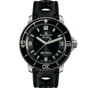 ZF Blancpain Fifty Buscas Collection Boutique 5015C-1130-52B Super Luminous Men's Mechanical Diving Watch