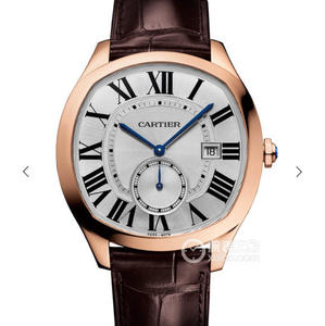 V6 Cartier WGNM0003 DRIVE DE CARTIER série rosa dourada relógio masculino