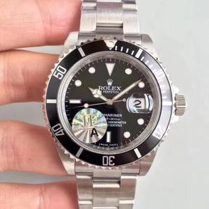 JF boutique Rolex 16610LV velho relógio fantasma aquático diâmetro 40mm x 12,5 mm