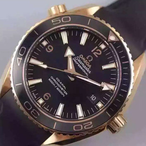 Omega Ocean Universe Seamaster 600m anel de cerâmica boca 8500 relógio masculino mecânico de movimento mecânico automático.