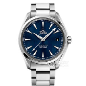 TZ Omega Seamaster 150M Série Black Antimagnético Balance Wheel 8500 Movement One-to-One Open Model, Top Resue
