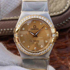 V6 Omega Constellation Series Ladies Quartz Watch 27mm Réplica Um-para-Um