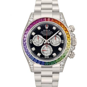 Rolex Daytona-116599RBOW Series Cosmic Chronograph Function Men's Mechanical Watch Rainbow Circle