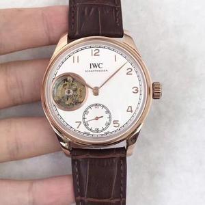 Marca: IWC (Série Tourbillon) Estilo boutique TF: Relógio de cinto mecânico automático relógio masculino