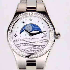 Vacheron Constantin Legacy Collection edição limitada relógio feminino com movimento de quartzo.