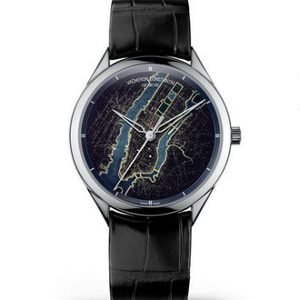 Melhor imitação fina Vacheron Constantin Art Master Series 86222/000G-B105 City Map Men's Watch
