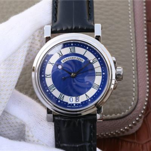 Breguet Marine 5817 watch 18k white gold men's automatic mechanical belt watch Breguet Marine 5817 watch 18k white gold men's automatic mechanical belt watch