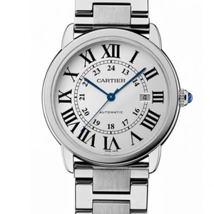 Cartier Лондон серии W6701011 Автоматический механический Мужской Часы Steel Band