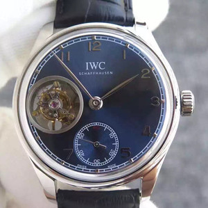 IWC (Португальский Турбийон серии) Стиль: Автоматический реальный маховик механические мужские часы