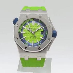 JF produced AP Aibi 15710 Color Series Royal Oak Offshore Series Mechanical Men's Watch V8 Version