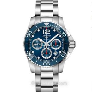 8F Factory Longines Concas Sports Chronograph Series L3.783.4.96.6 Часы для дайвинга, Мужские механические часы с хронографом на стальном ремешке