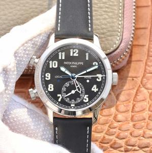 GR Patek Philippe 5524 Авиатор путешествия часы серии, ремень часы, автоматическая механическая машина Core, мужские часы.