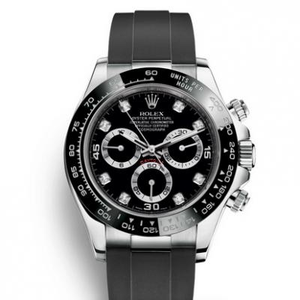 N Rolex новая версия 904 сталь Daytona m116519ln-0025 каучуковый ремешок с автоматическим заводом полнофункциональные мужские часы