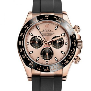 N Фабрика Rolex Daytona V8 Ultimate Edition m116515ln-0013 Шампанское Розовое золото Лента мужские механические часы обновления версии.