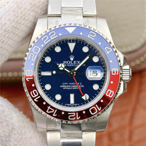 Мужские механические часы EW Rolex Greenwich GMT-Master II function (синий красный круг) Мужские механические часы EW Rolex Greenwich GMT-Master II function (синий красный круг)
