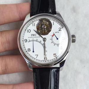 TF IWC Португальский Tourbillon Reverse Series, оснащенный индивидуальной версией IWC Auto 51900 автоматического истинного движения турбийона