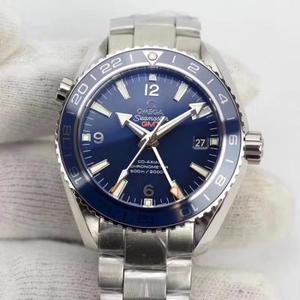 Omega XF Ocean Universe 43.5mm four hands with Gmt function to adjust the time and the small second hand can stop stainless steel strap Omega XF Ocean Universe 43.5mm four hands with Gmt function to adjust the time and the small second hand can stop stainless steel strap