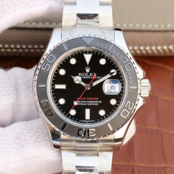 EW Rolex Yacht-Master 116622 Black - Click Image to Close