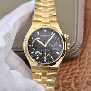 TWA Vacheron Constantin Multi-function Watch Elegant Gentleman Noble och extraordinära Mäns Klocka rostfritt stål Rem automatisk mekanisk rörelse